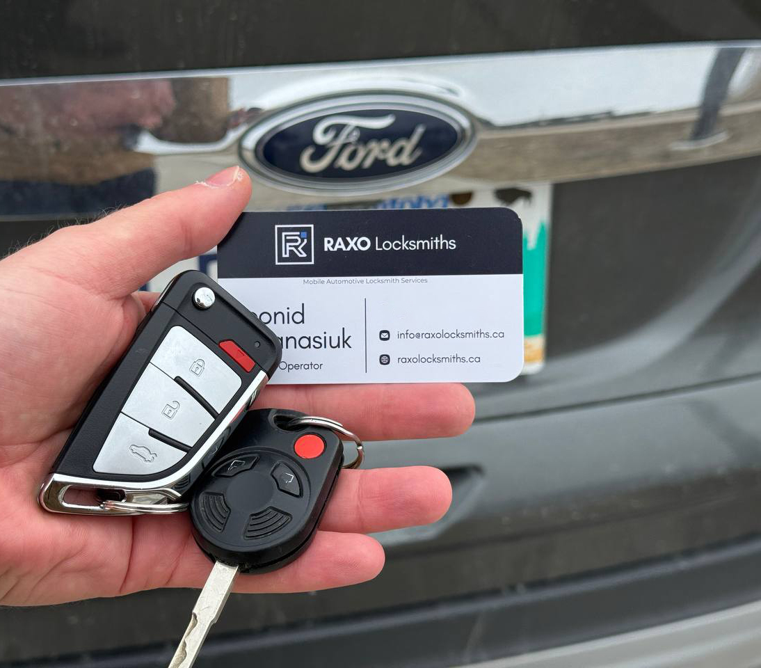 Dealer-level access tools mid-session on an F-150, Lariat or King Ranch dash visible